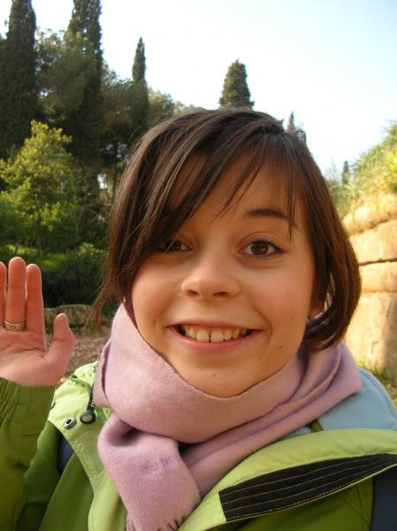 encore claire en train de faire son ptit sourir à photo